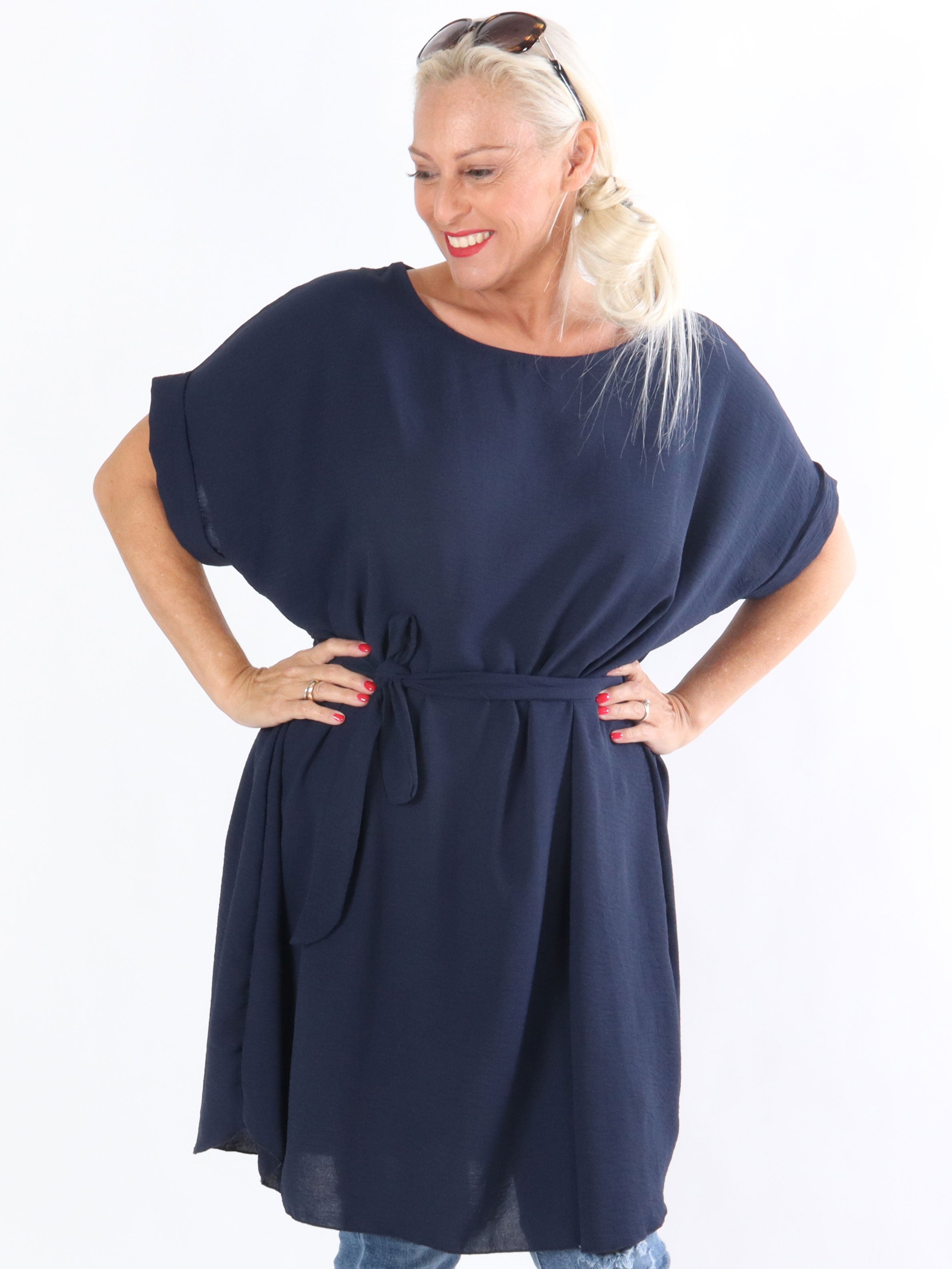 Tabitta - Let kjole med bindebånd